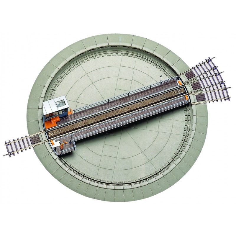 Plataforma giratoria eléctrica para locomotoras - ROCO - 42615 - ESCALA H0.