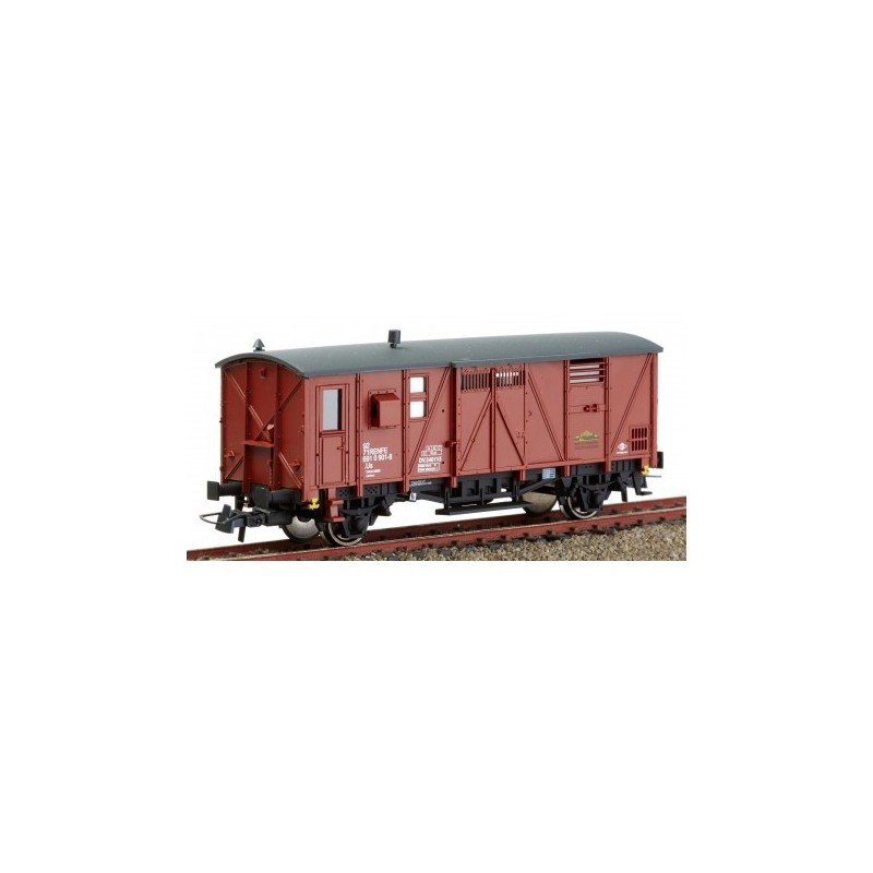 Coche de viajeros Vagón de equipajes/vagón calefactor D 4221 RhB